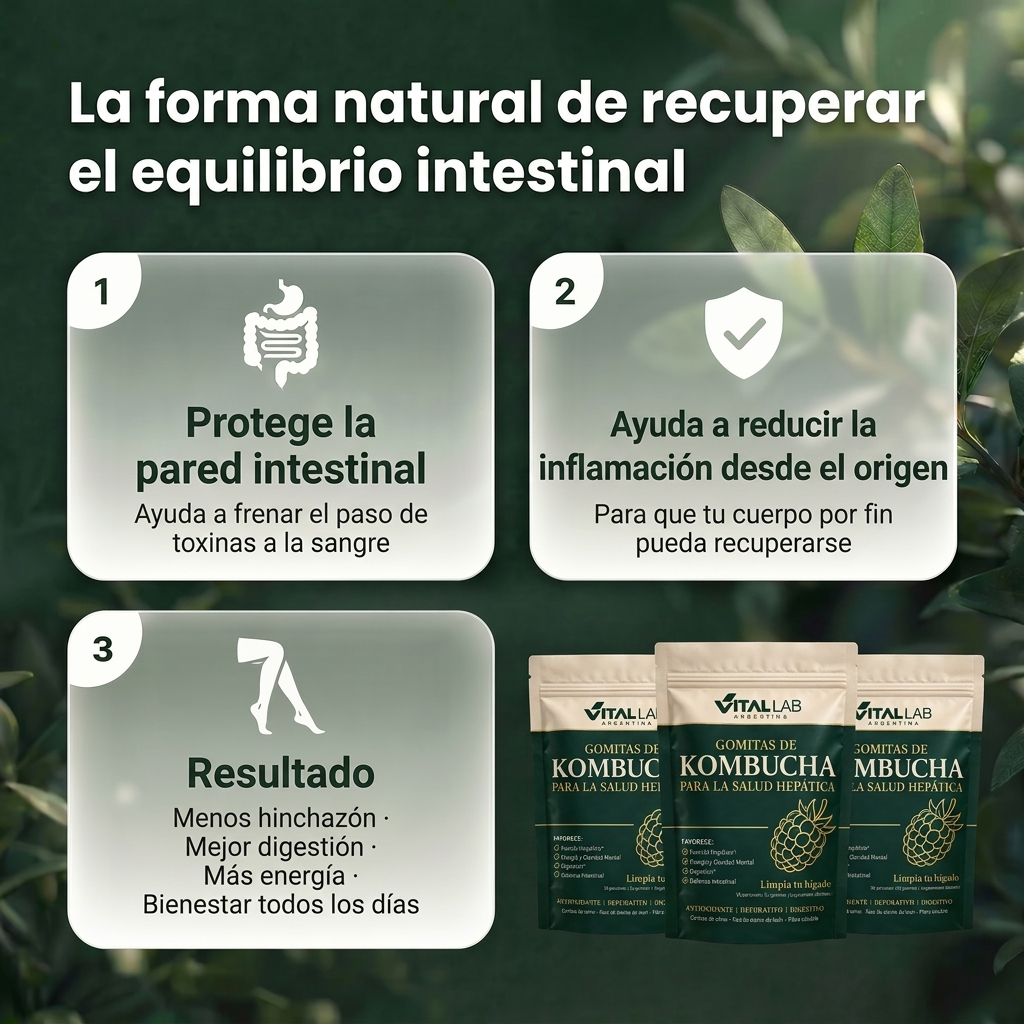 Gomitas Kombucha - Limpieza Hepática y Cuidado Digestivo